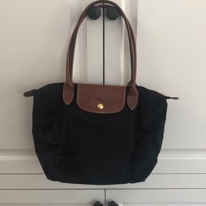 Longchamp le pliage medium tote handbag black
